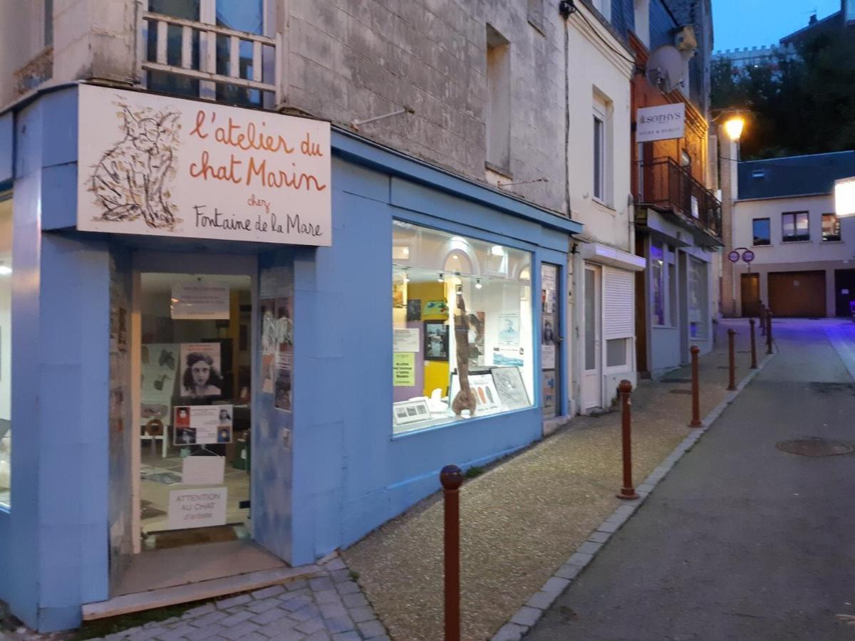 Villa Repaire Des Corsaires Normands Le Tréport Exterior foto